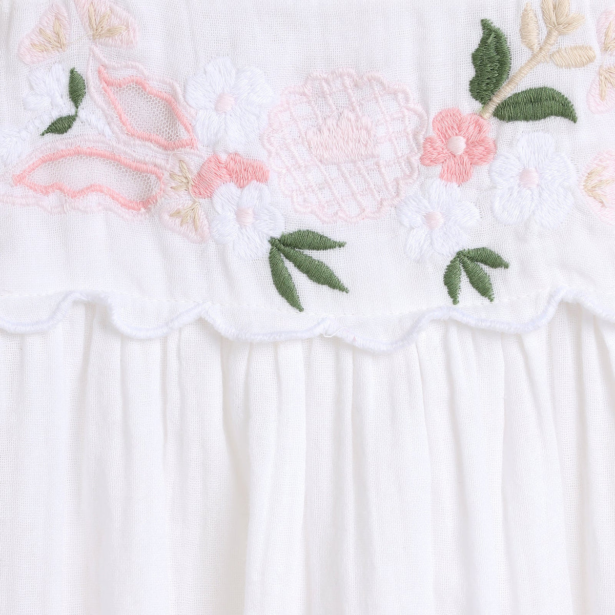 Vienna Playsuit | White