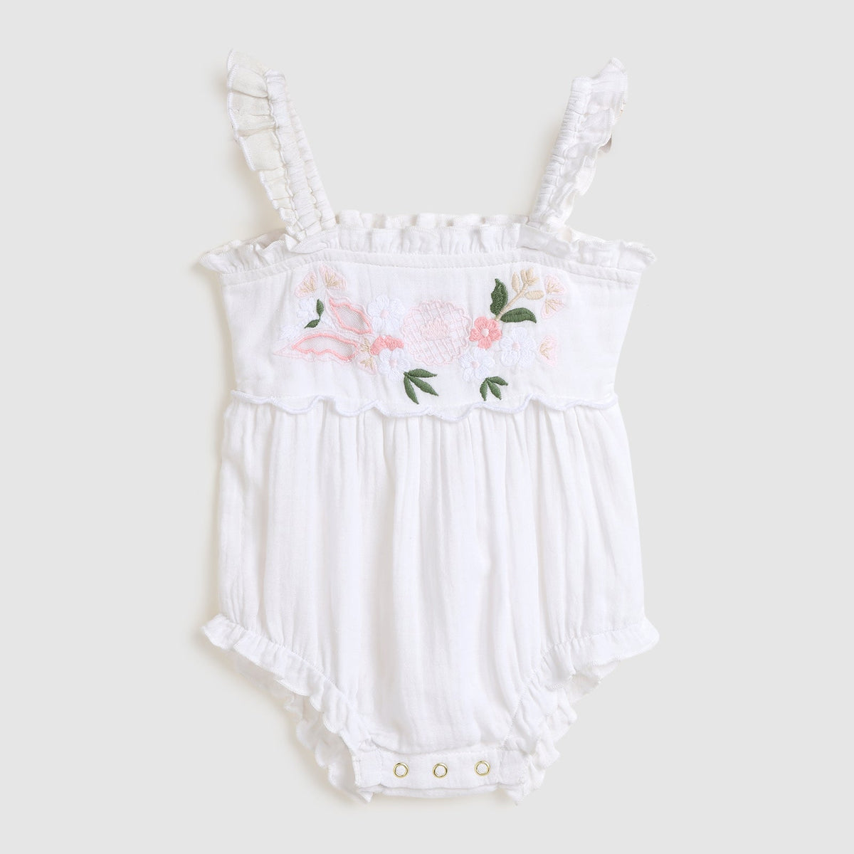 Vienna Playsuit | White