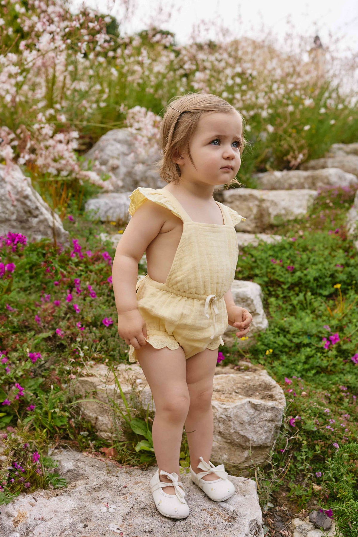 Organic Cotton Muslin Luciana Playsuit