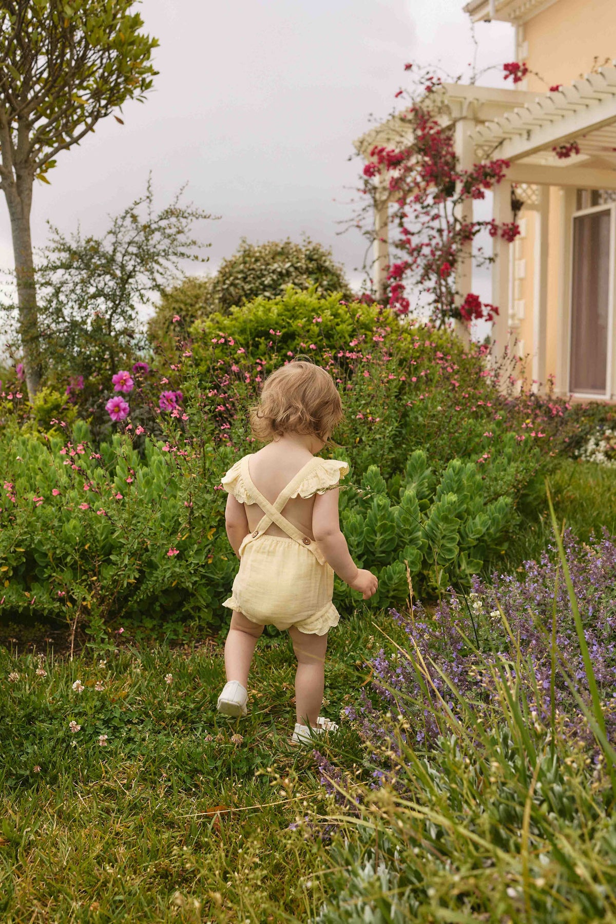 Organic Cotton Muslin Luciana Playsuit