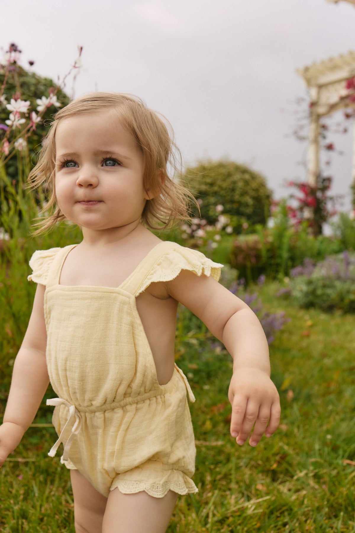 Organic Cotton Muslin Luciana Playsuit