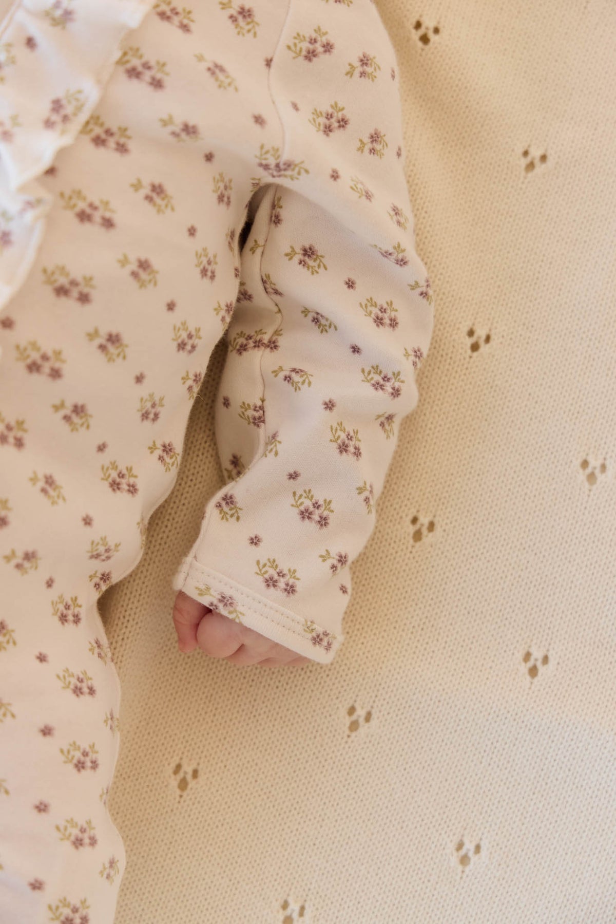 Organic Cotton Melanie Onepiece | Rose Floral Pink