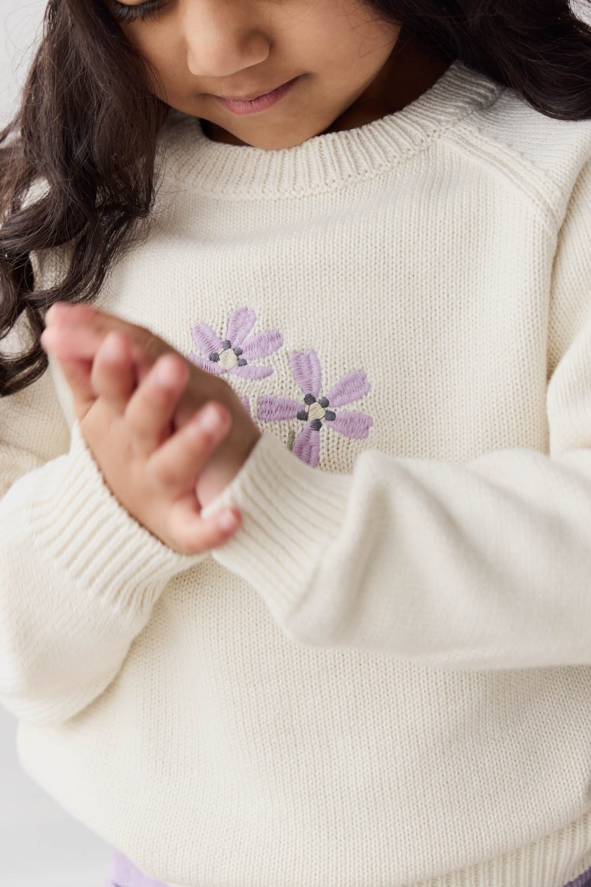 Macy Jumper | Cloud Meadow Flowers