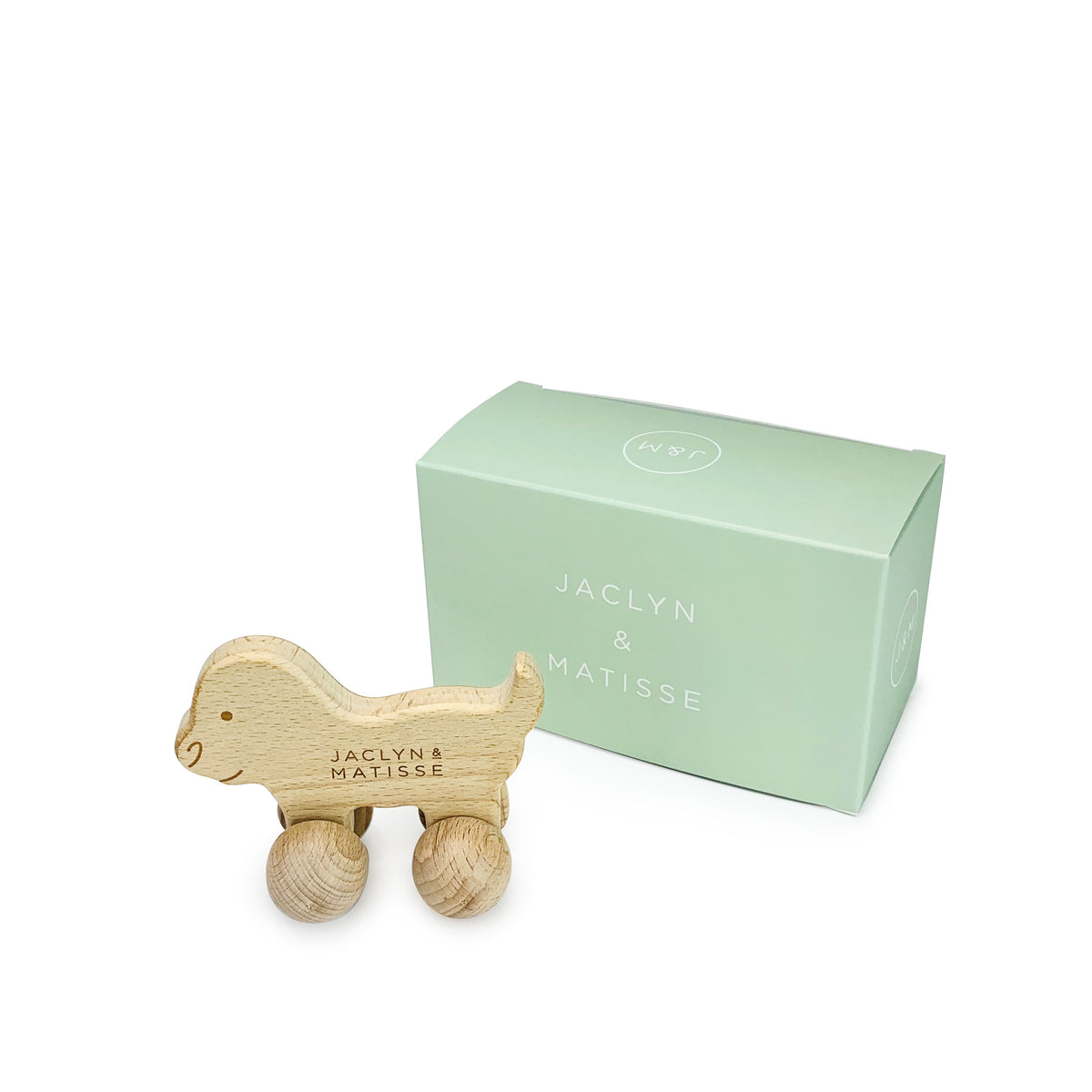 Wooden Push-Along Toy - Doug the Dog (Large)
