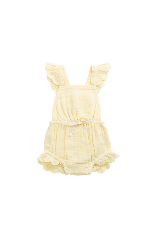 Organic Cotton Muslin Luciana Playsuit