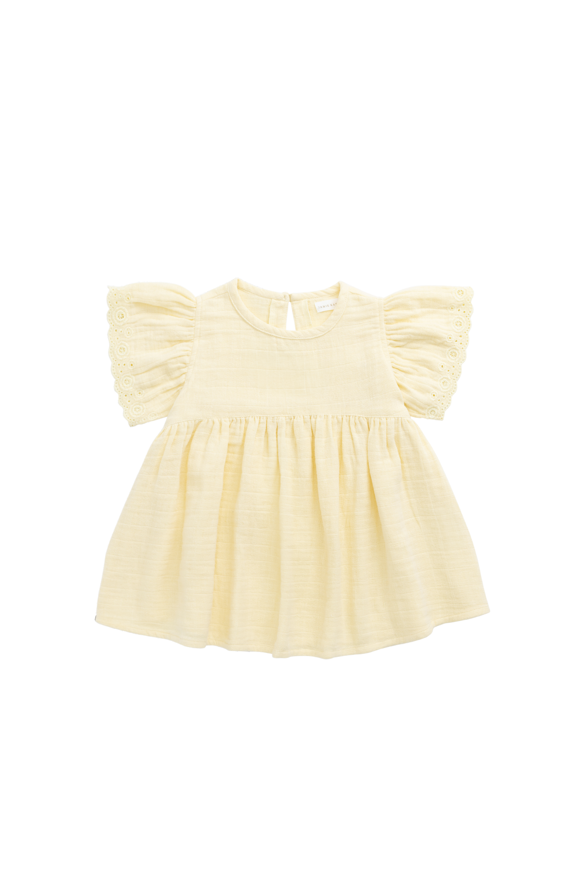 Organic Cotton Muslin Phillipa Dress | Sunshine