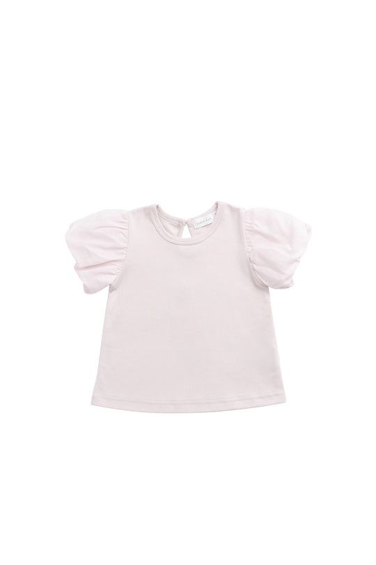 Pima Cotton Myla Top | Soft Misty Rose