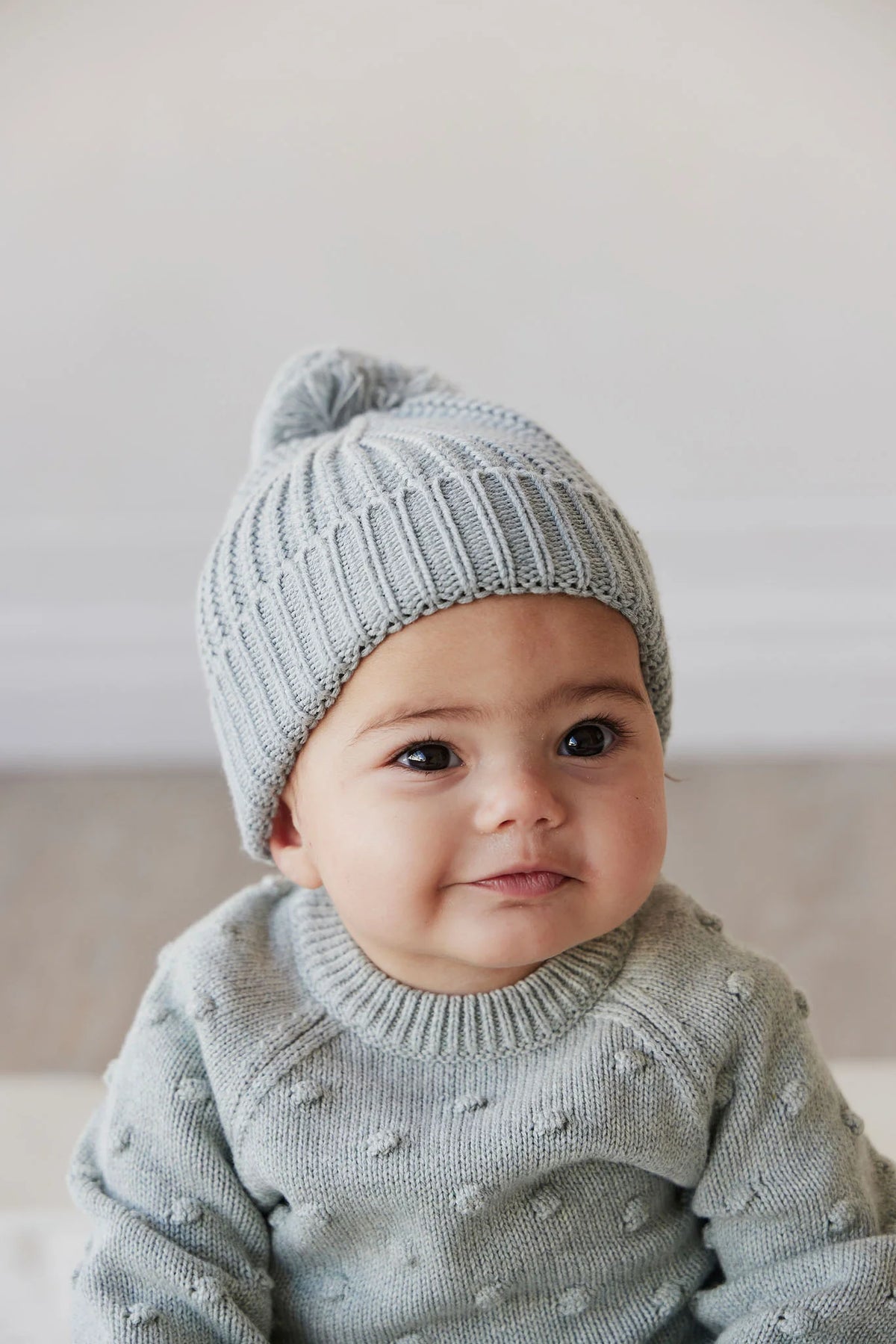 Aurelie Beanie | Mist Fleck