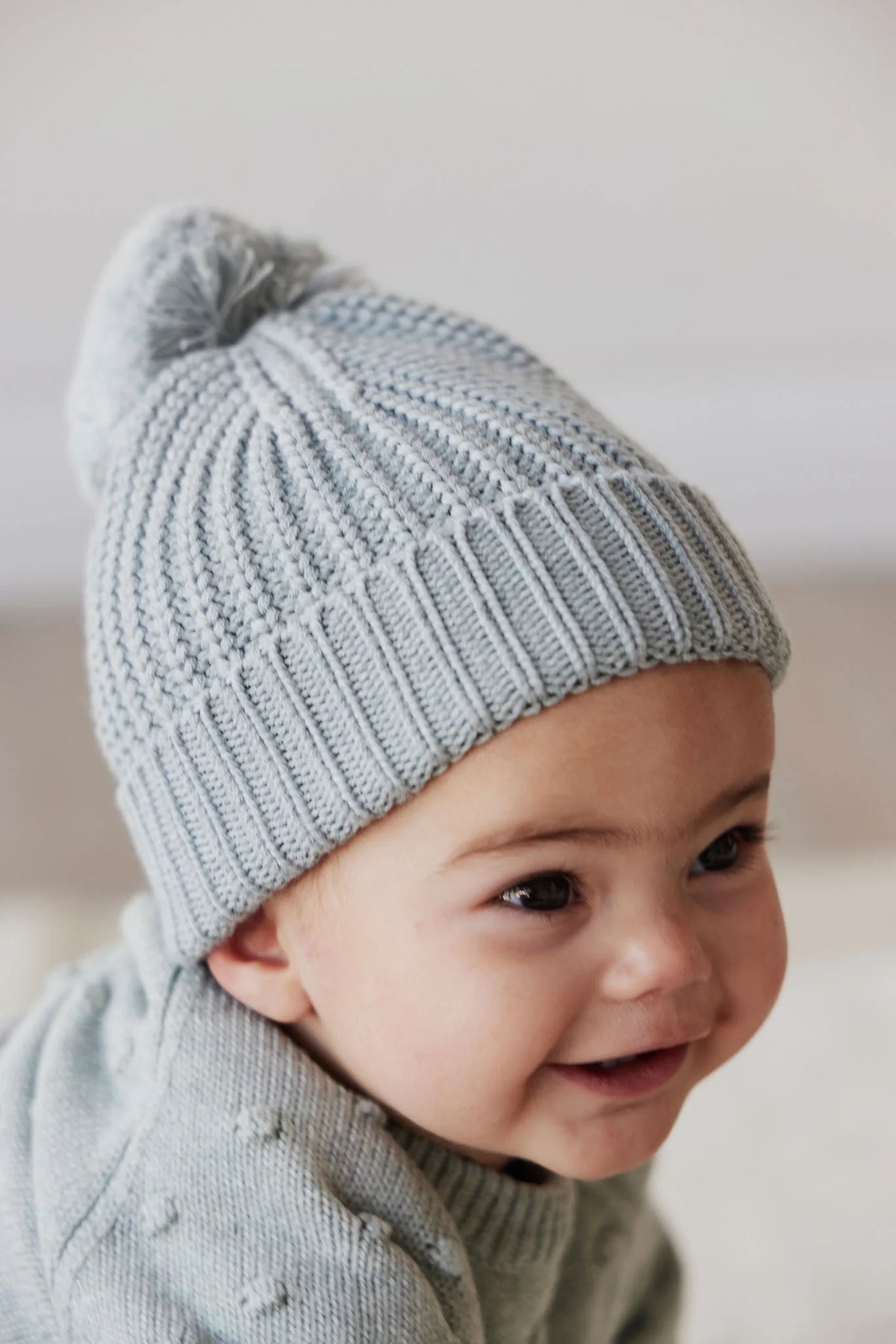 Aurelie Beanie | Mist Fleck