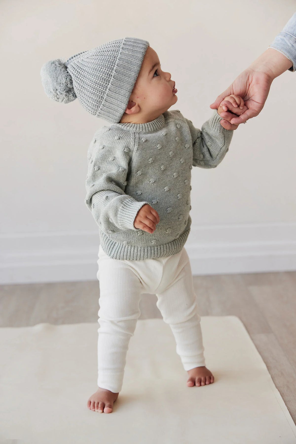 Aurelie Beanie | Mist Fleck