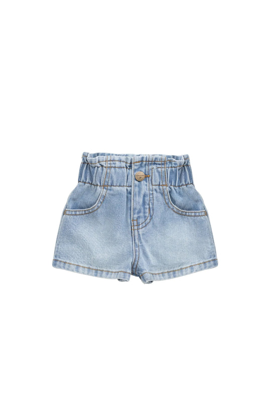 Kora Short | Antique Blue