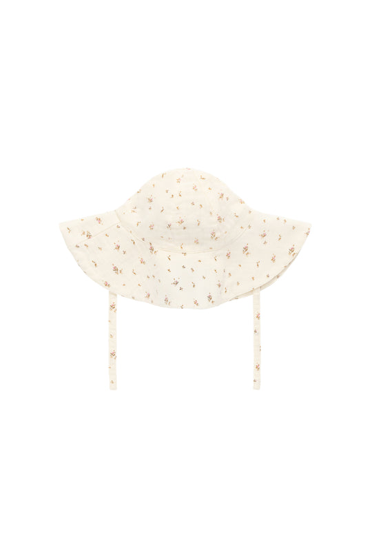 Organic Cotton Muslin Noelle Hat | Dina Antique