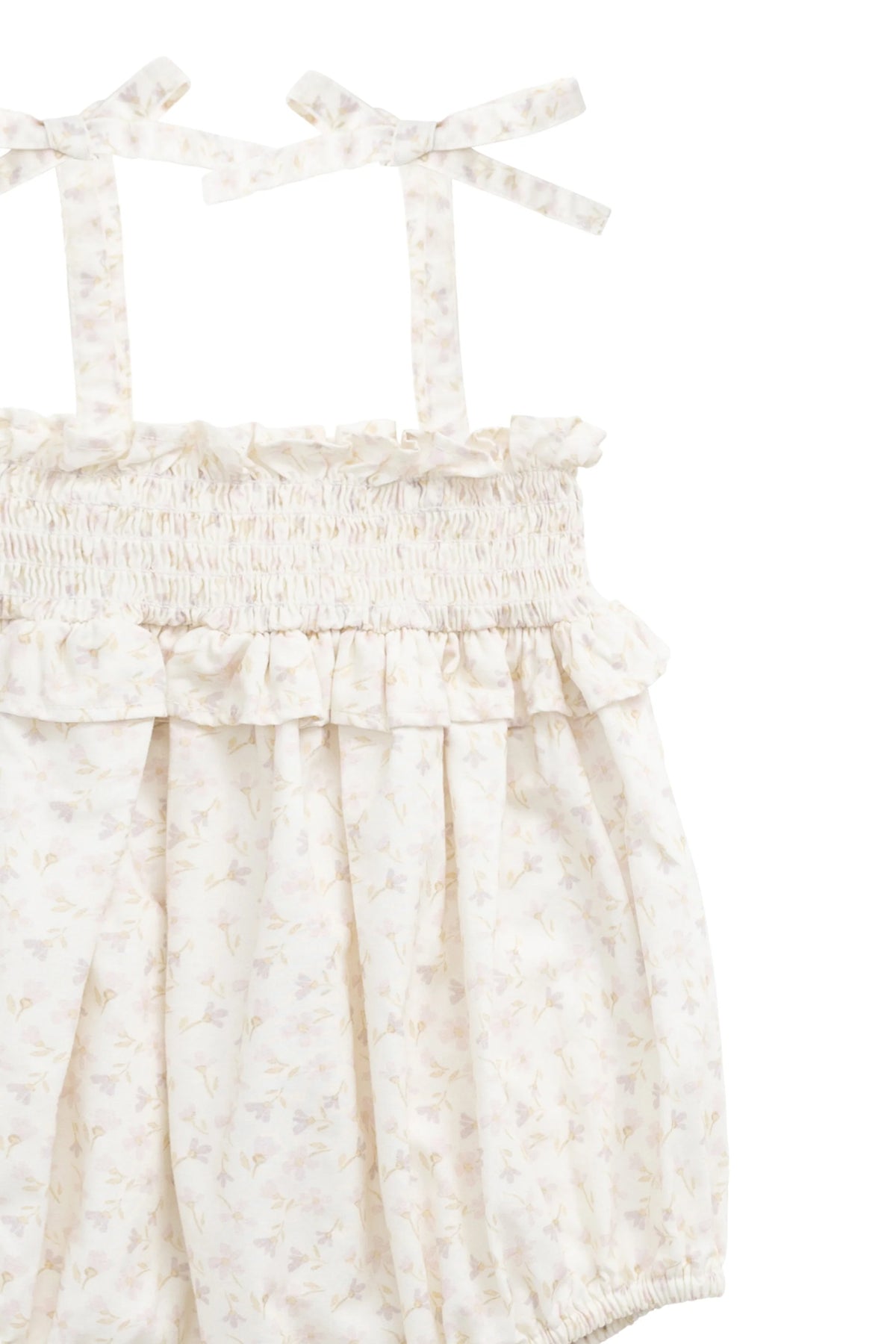 Organic Cotton Cleo Playsuit | Aries Mauve
