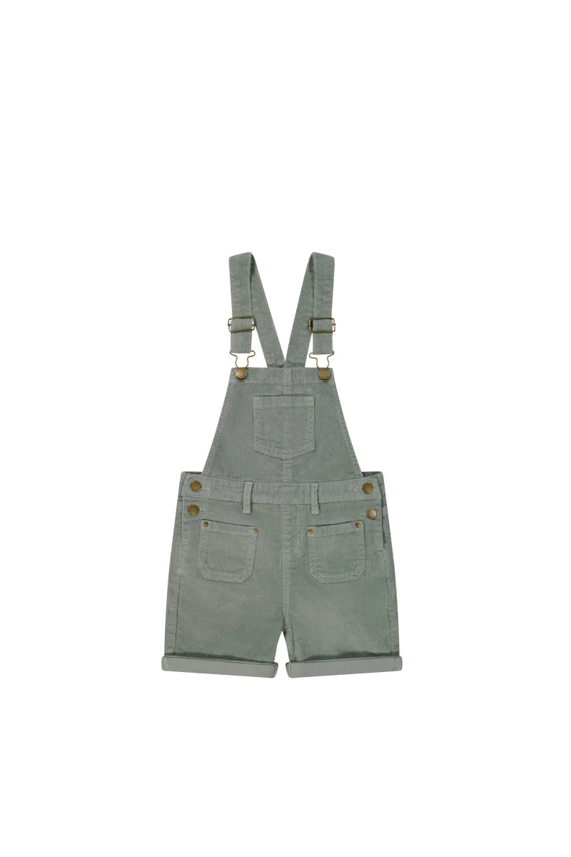 Chase Short Cord Overall | Dusted Olive