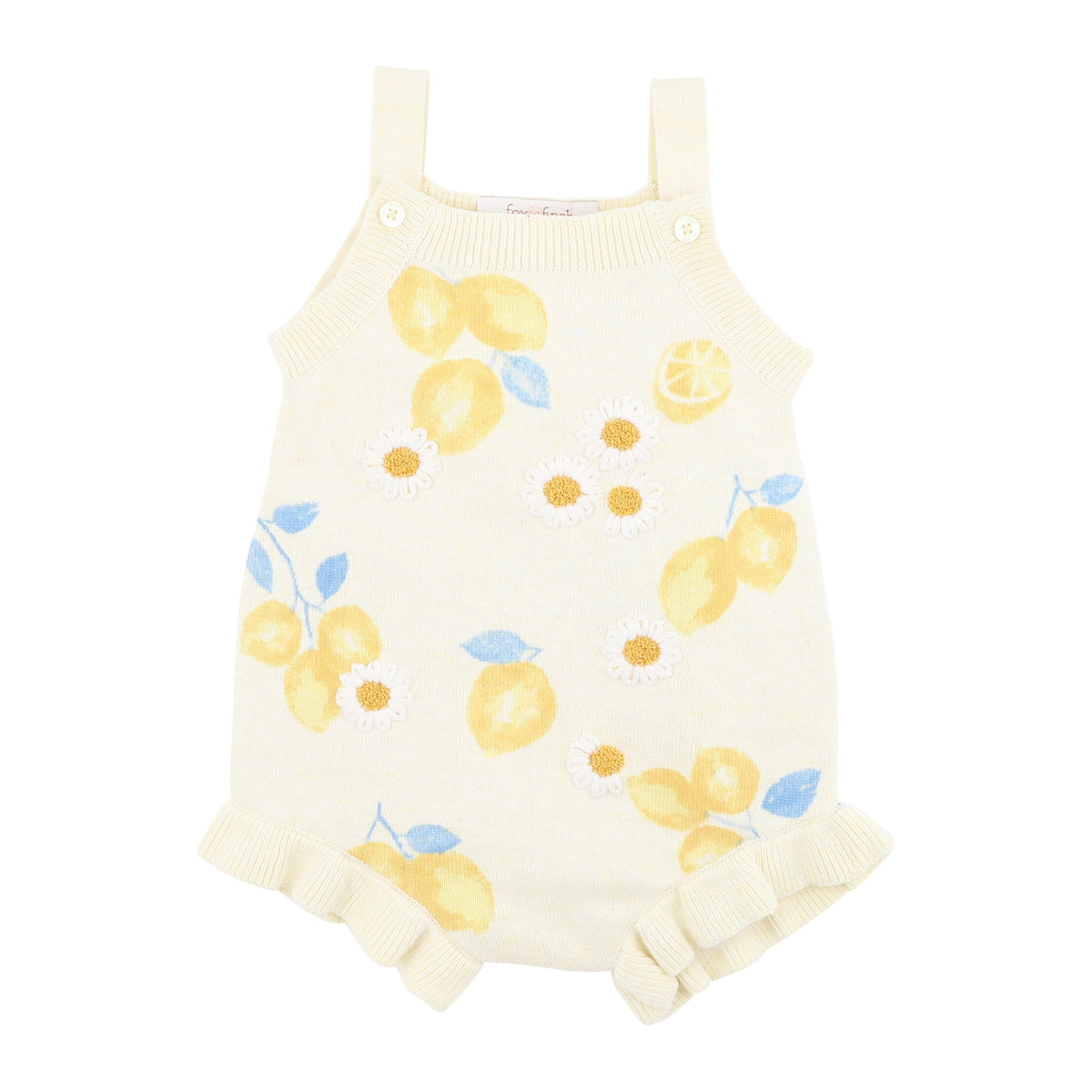 PICCOLINA ORGANIC LEMON BODYSUIT