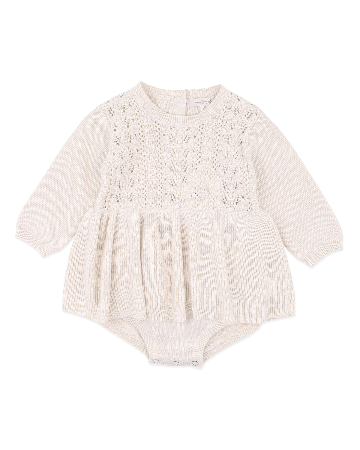 WILD GARDEN KNITTED OVERLAY BODYSUIT
