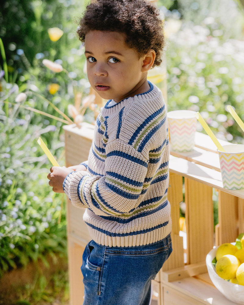 High Flyer Stripe Jumper | 3-7