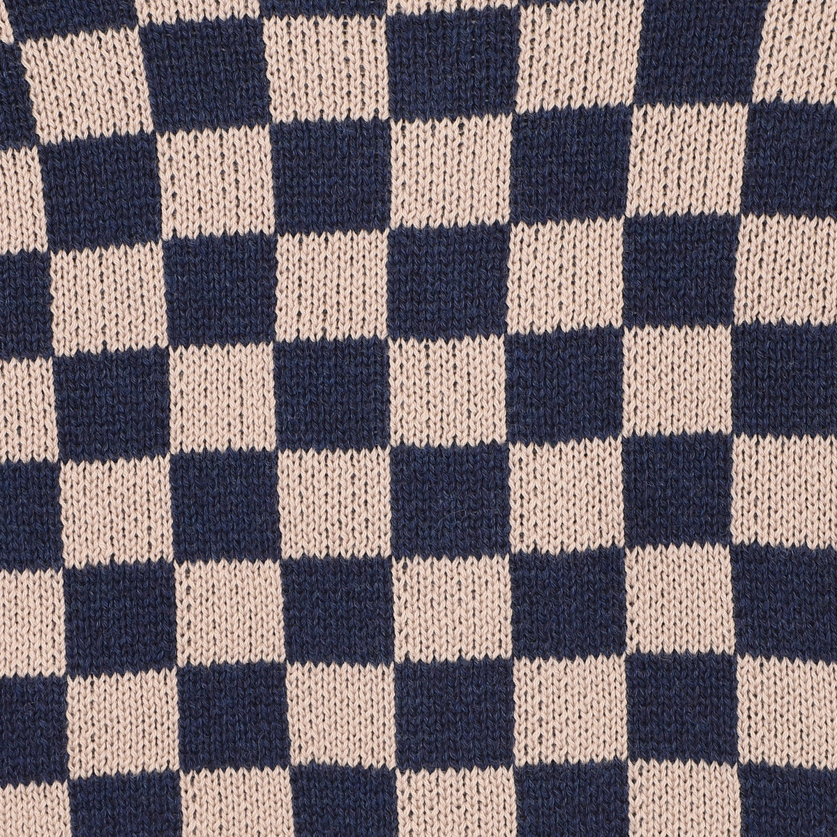 WILD SIDE CHECK KNITTED CARDIGAN