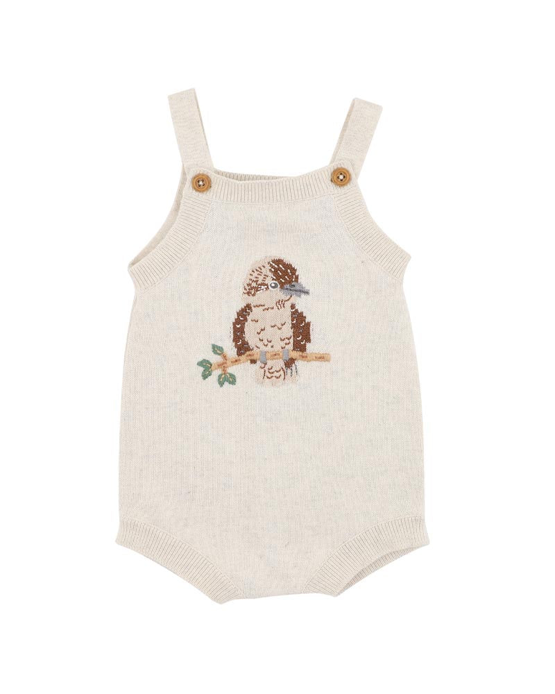 Australiana Organic Kookaburra Knit Bodysuit