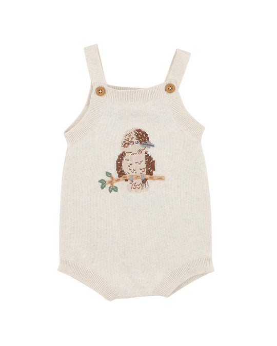 Australiana Organic Kookaburra Knit Bodysuit