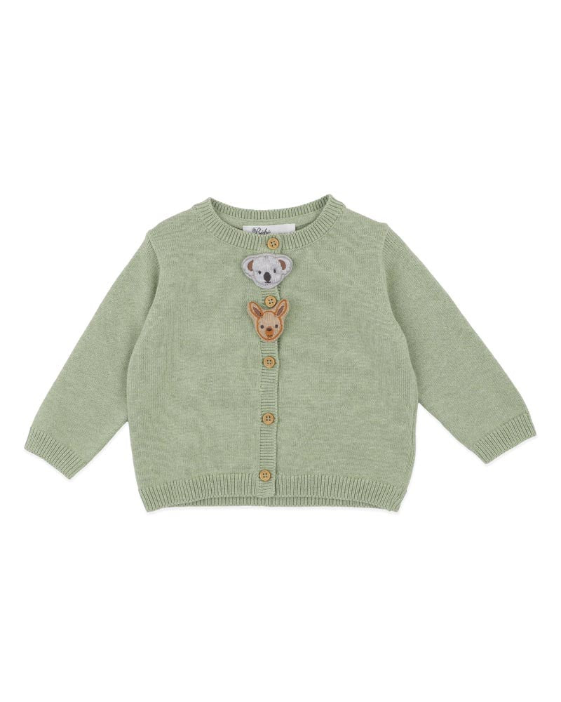 Australiana Organic Novelty Cardigan