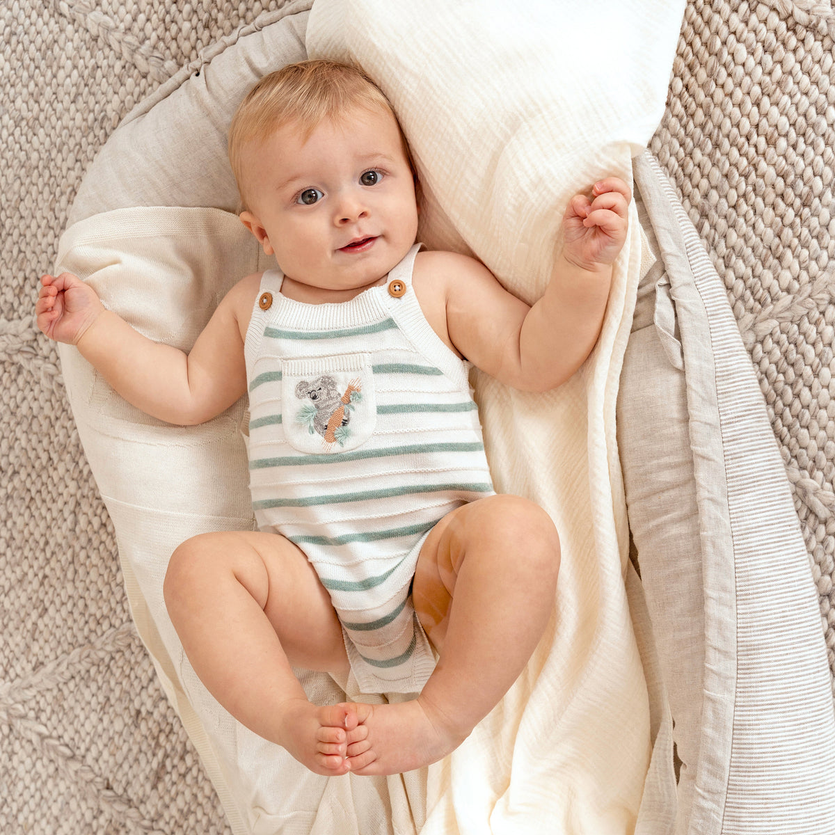 TAYLOR ORGANIC KNITTED BODYSUIT