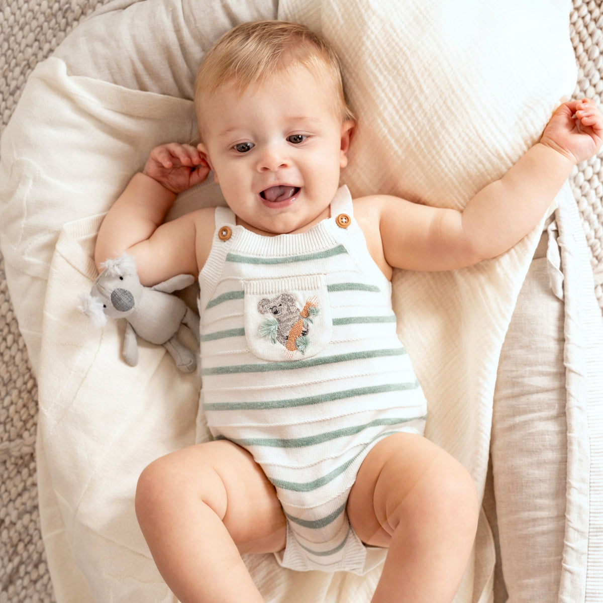 TAYLOR ORGANIC KNITTED BODYSUIT