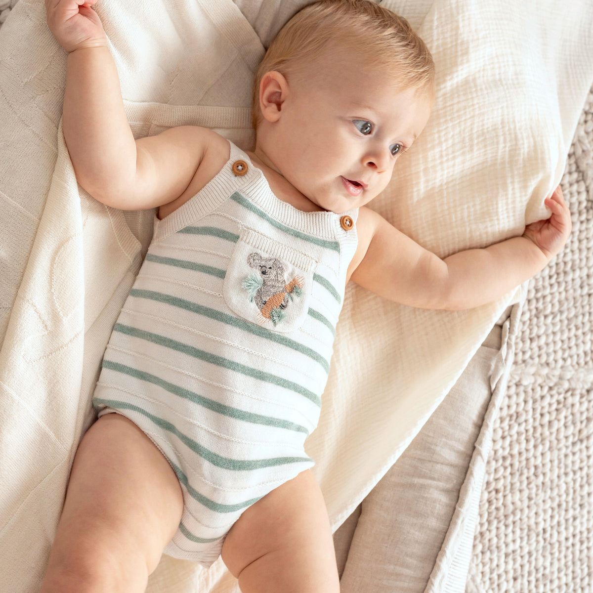 TAYLOR ORGANIC KNITTED BODYSUIT