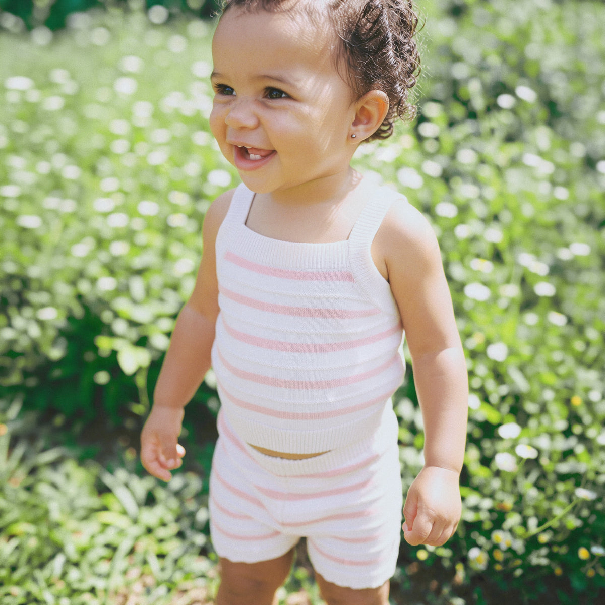 TAYLOR ORGANIC KNITTED 2 PIECE SET