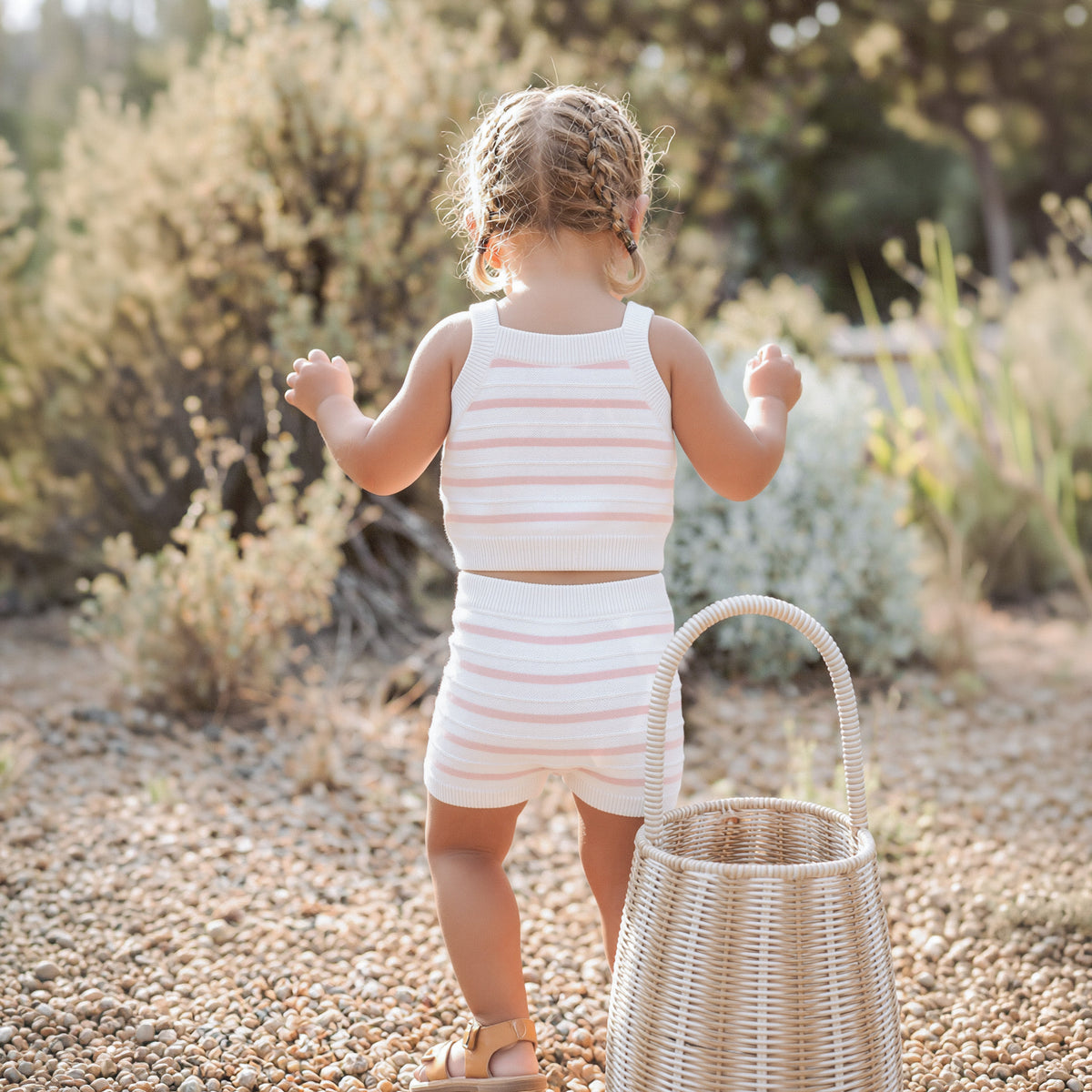 TAYLOR ORGANIC KNITTED 2 PIECE SET