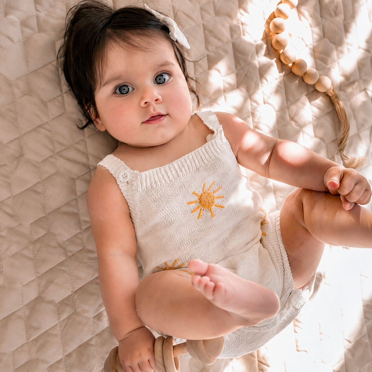 SCOUT KNITTED SUN OVERALLS