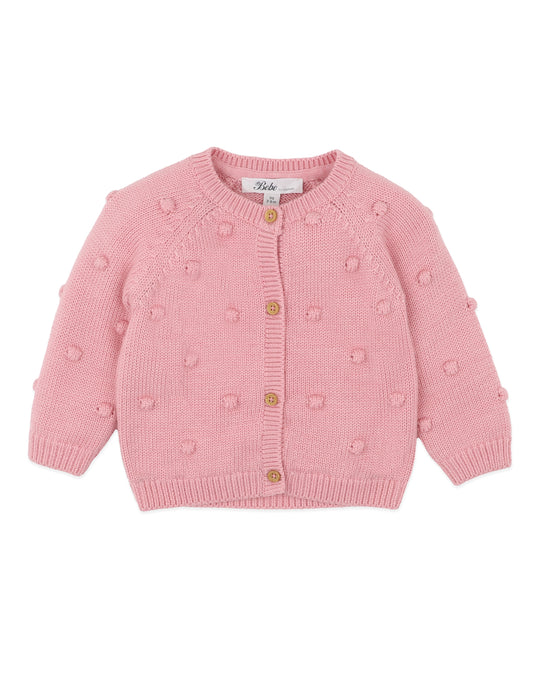 CHARLIE BOBBLE KNITTED CARDIGAN