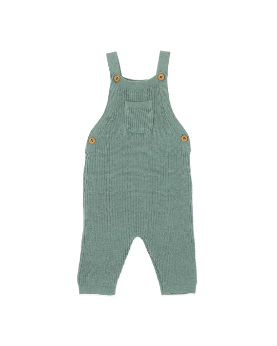 CHARLIE ORGANIC KNITTED OVERALLS