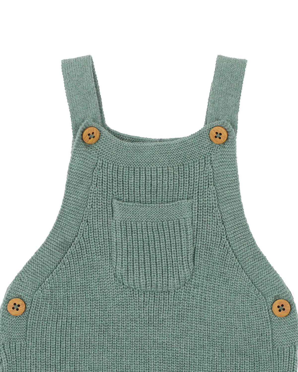 CHARLIE ORGANIC KNITTED OVERALLS
