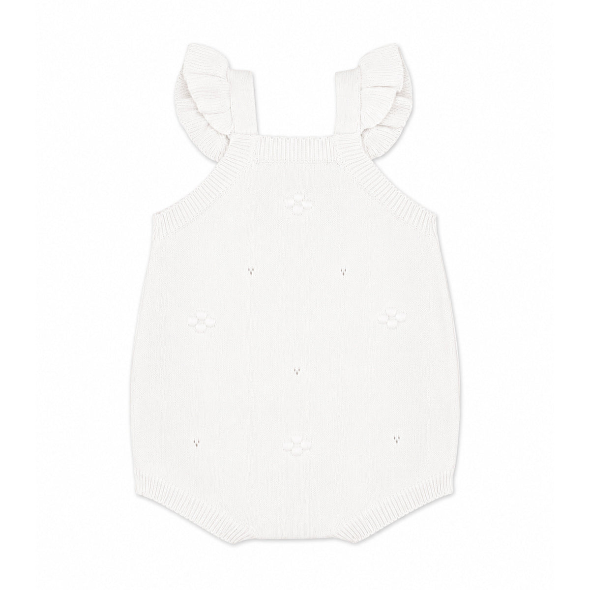 ORGANIC CLOUD BOBBLE KNIT BODYSUIT