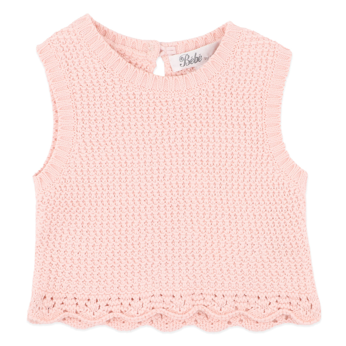 POPPY ORGANIC KNITTED TOP 3-5Y
