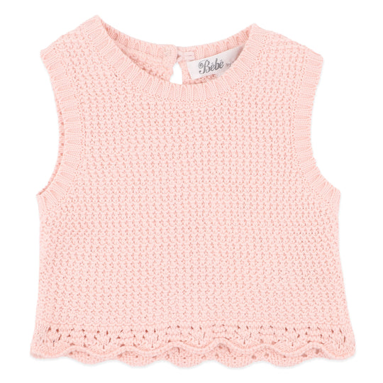 POPPY ORGANIC KNITTED TOP 3-5Y