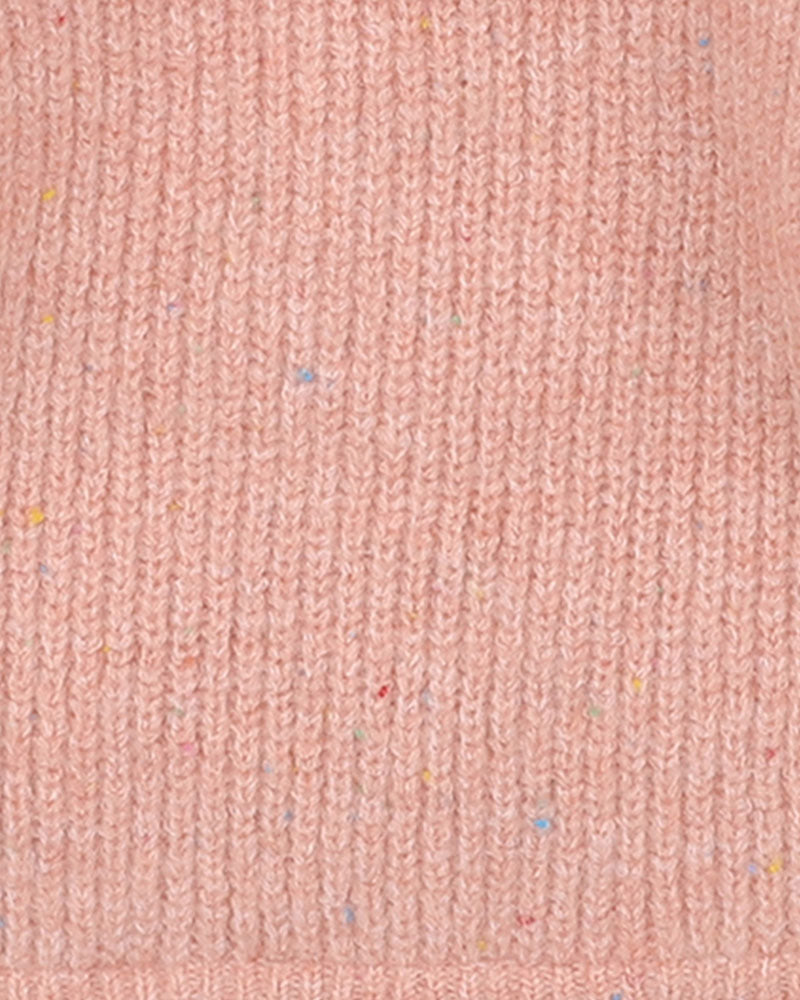 Rose Knitted Hooded Cardigan