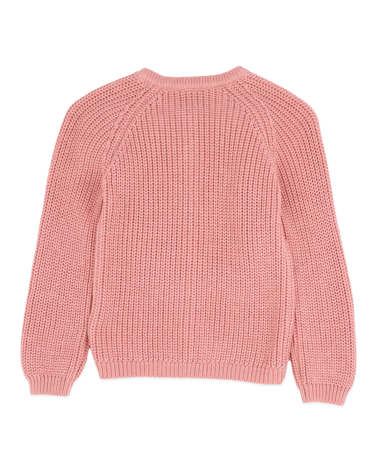 GEMMA ORGANIC CHUNKY RIB CARDI | 3-7Y