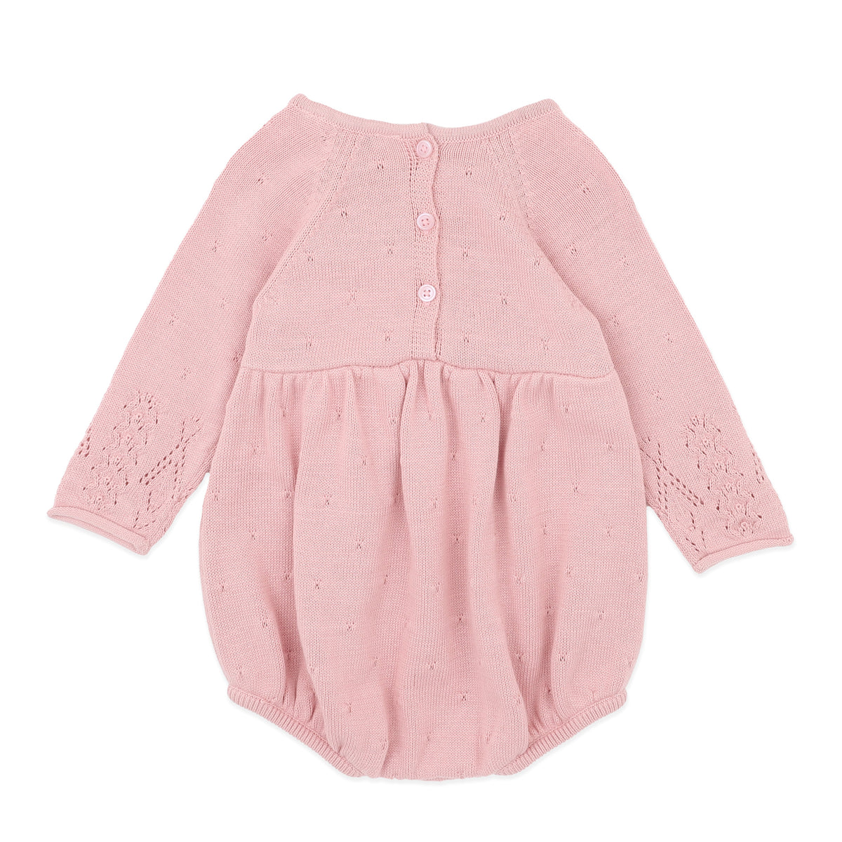 FERN ORGANIC POINTELLE KNITTED BODYSUIT