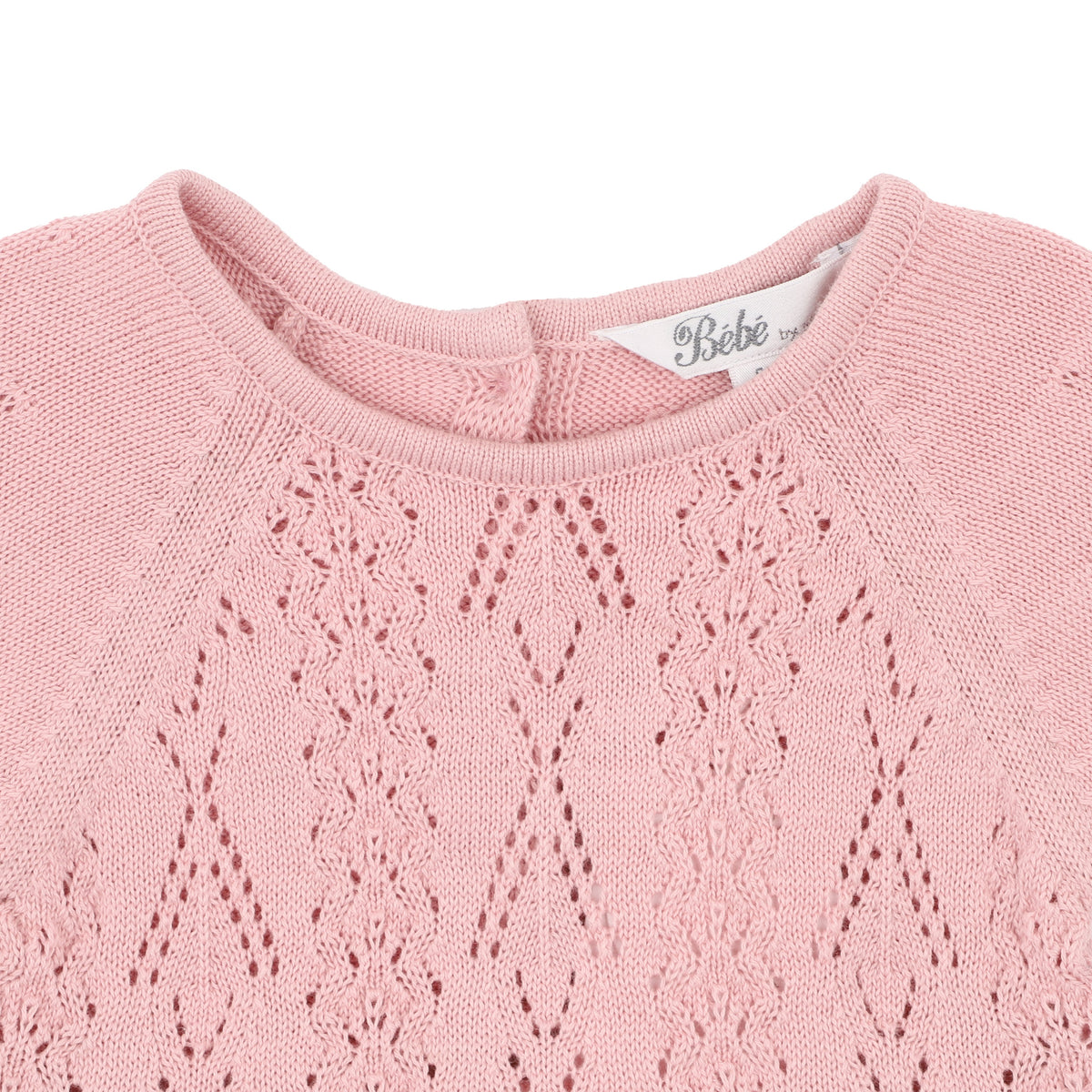 FERN ORGANIC POINTELLE KNITTED BODYSUIT