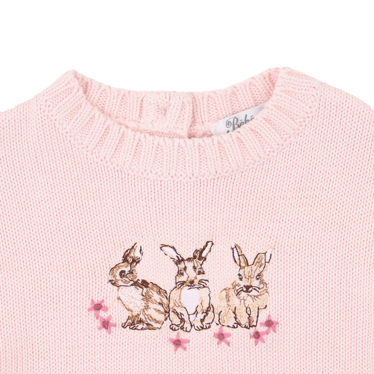 WINNIE EMB. BUNNY KNITTED JUMPER