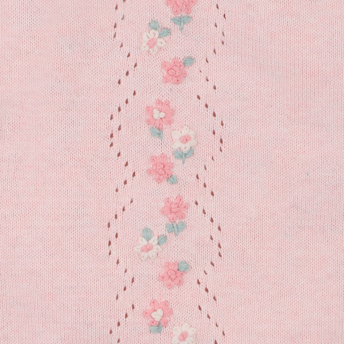 WINNIE ORGANIC HAND EMB KNIT LS BODYSUIT