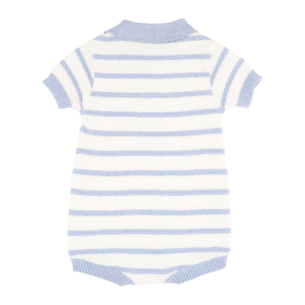 BRADY ORGANIC KNITTED POLO ROMPER