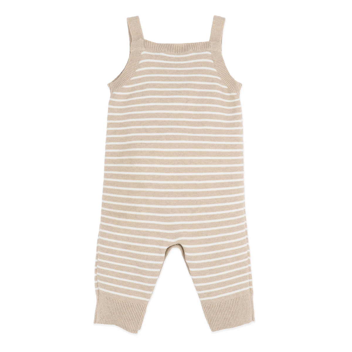 HUNTER ORGANIC STRIPE KNITTED OVERALLS