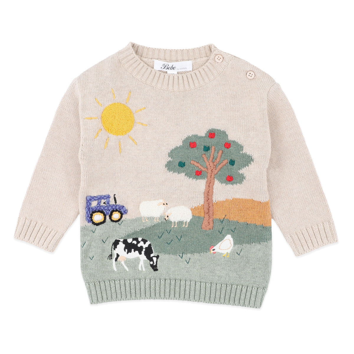 HUNTER FARM ORGANIC KNITTED JUMPER