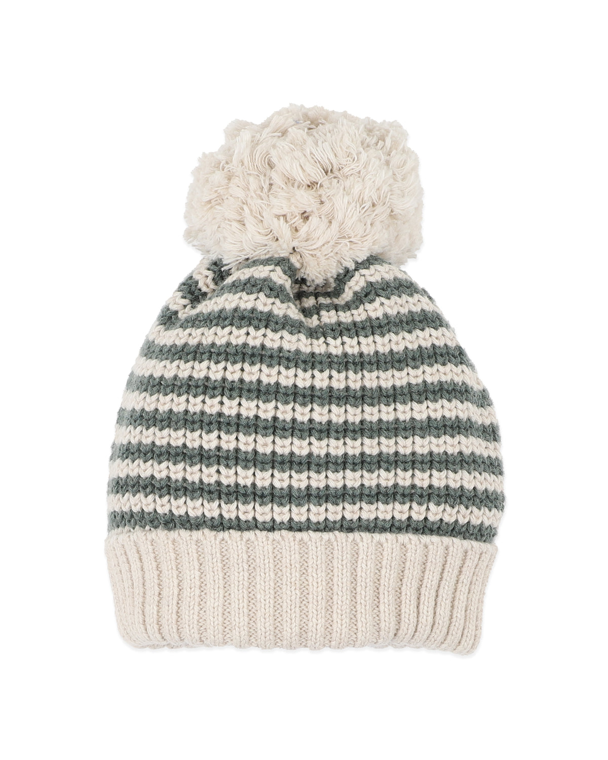 OTTO STRIPE ORGANIC KNITTED BEANIE