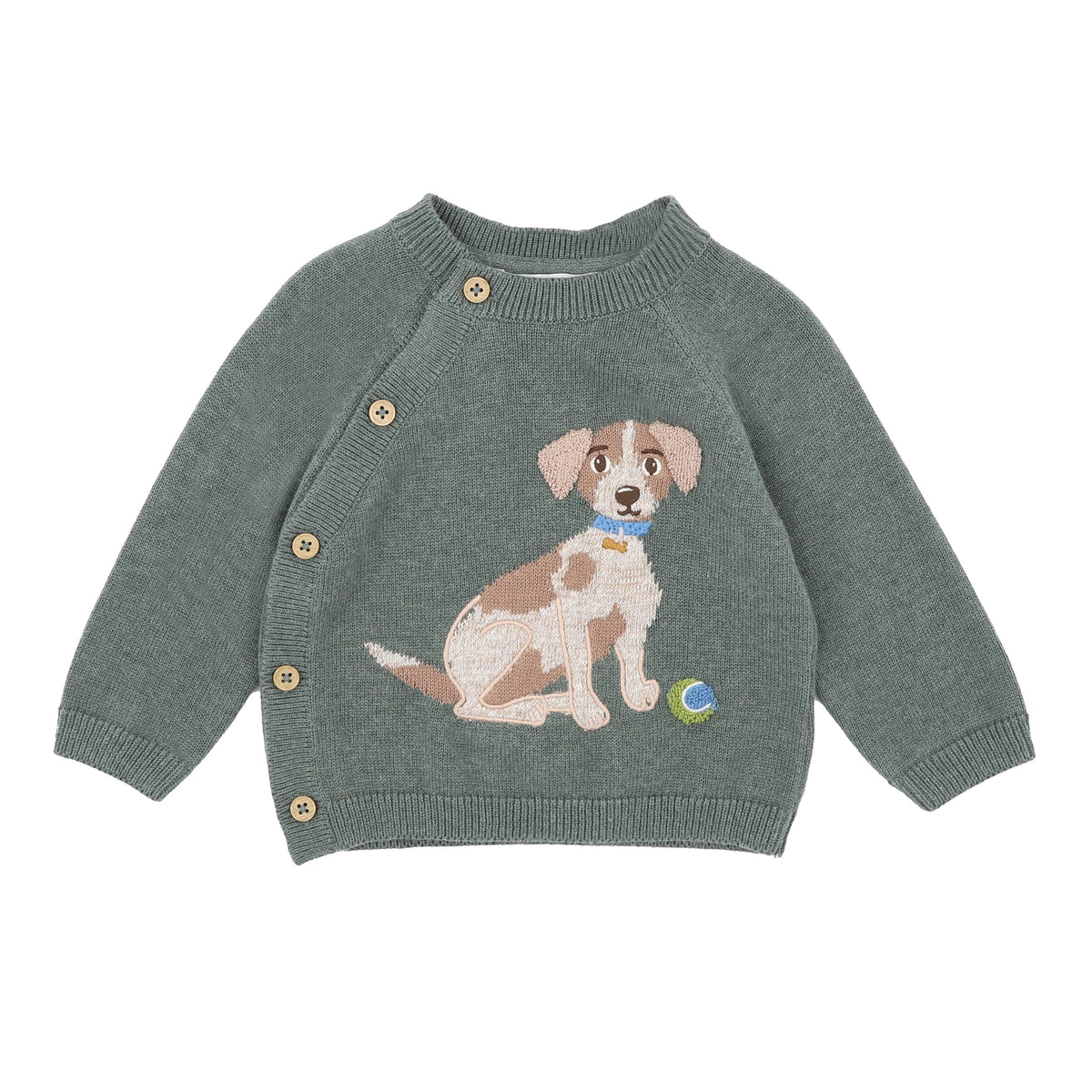 OTTO PROUD PUPPY ORGANIC KNITTED JUMPER
