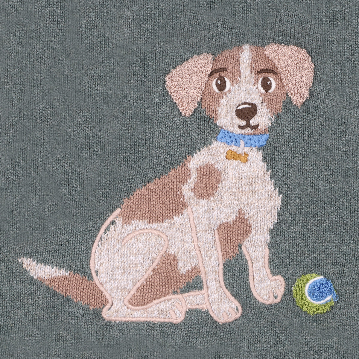 OTTO PROUD PUPPY ORGANIC KNITTED JUMPER