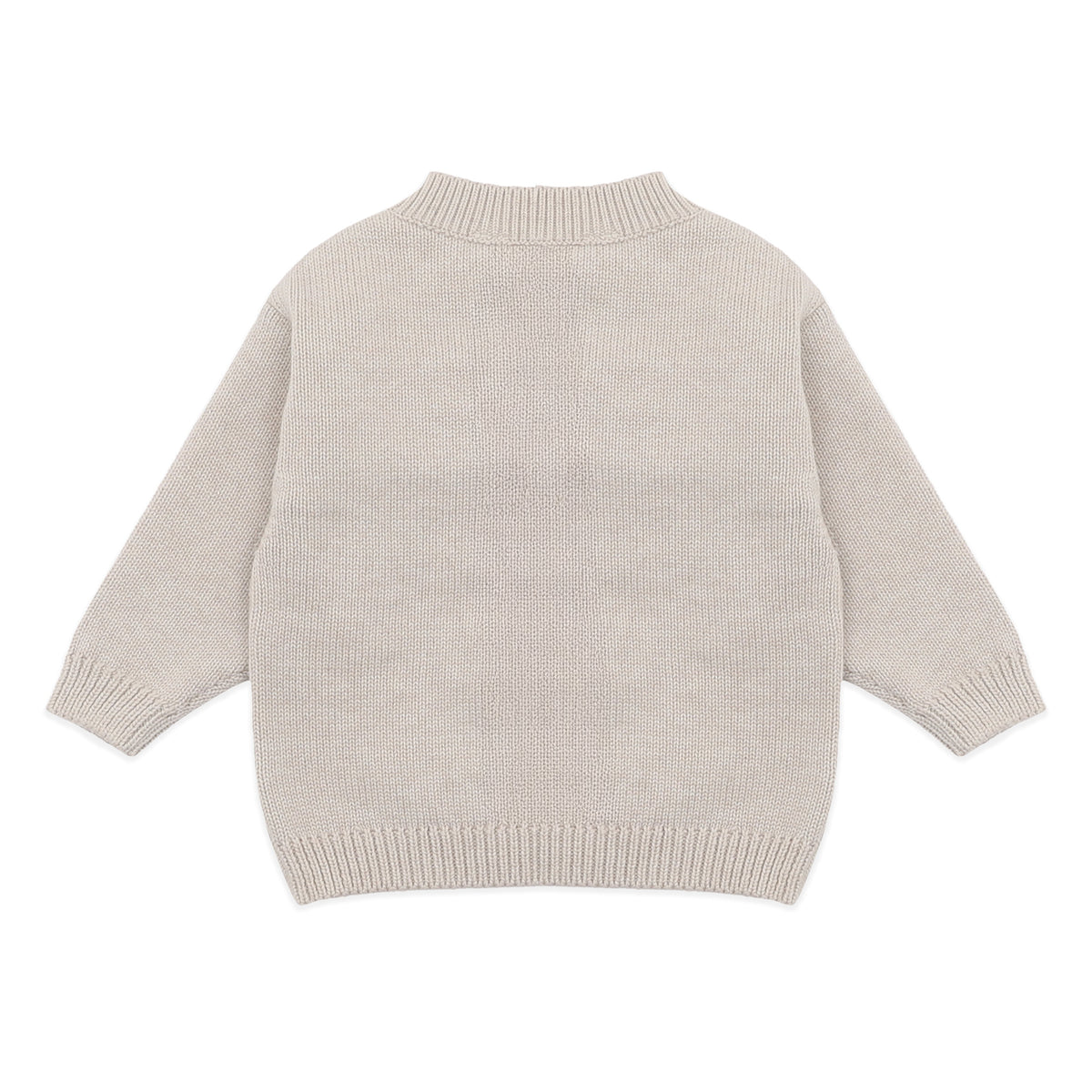 OTTO PUPPY GRID ORGANIC KNITTED JUMPER